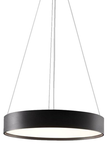 Lampada a sospensione LIGHT-POINT, dimmerabile, Nero, Soggiorno, Alluminio