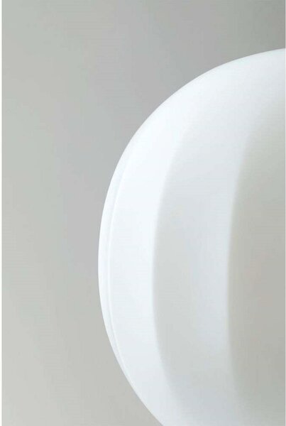 Lampada a sospensione Luceplan, dimmerabile, Bianco, Soggiorno, Vetro