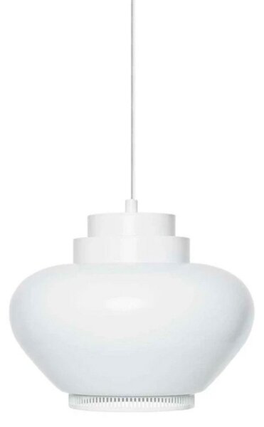 Lampada a sospensione Artek, Bianco, Sala da pranzo, Metallo