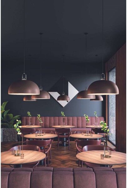 Lampada a sospensione Lodes, Dorato / Ottone, Sala da pranzo, Plastica