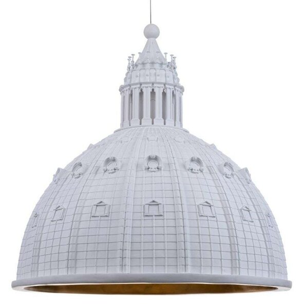 Lampada a sospensione SELETTI, Bianco, Soggiorno, Plastica
