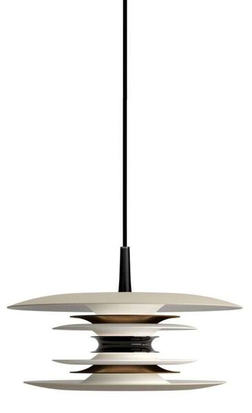 Lampada a sospensione Belid, dimmerabile, Beige, Soggiorno, Metallo