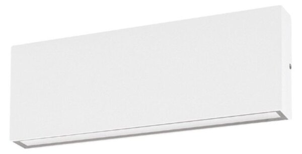 Applique moderno gea led ges2213 led ip65 alluminio bianco biemissione - Gea Led