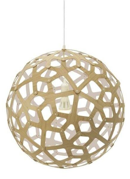 Lampada a sospensione david trubridge, Bianco, Soggiorno, Bambù