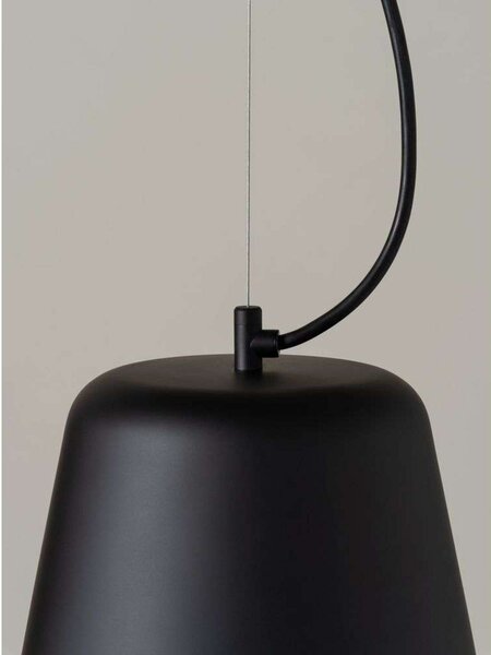 Lampada a sospensione Santa & Cole, dimmerabile, Nero, Soggiorno, Alluminio