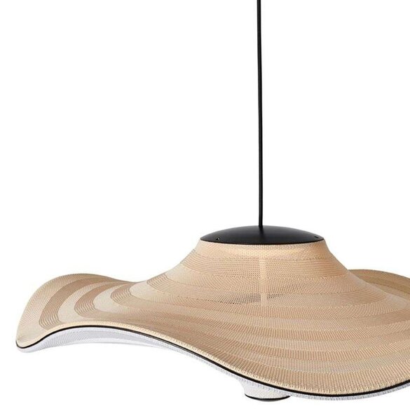 Lampada a sospensione Made By Hand, Dorato / Ottone, Camera da letto, Tessuto / Tessile