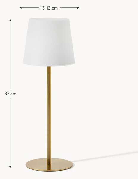 Lampada da tavolo con luce regolabile con USB Fausta