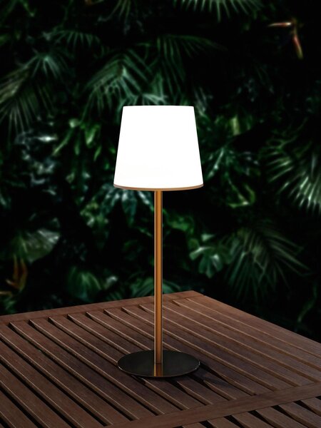 Lampada da tavolo con luce regolabile con USB Fausta