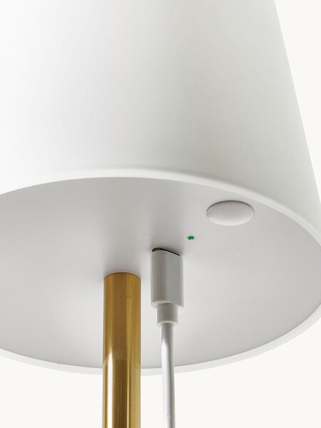 Lampada da tavolo con luce regolabile con USB Fausta