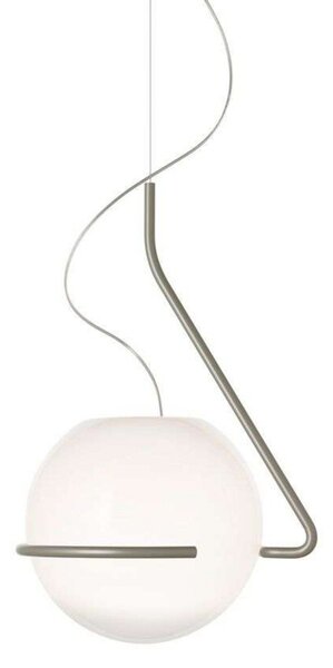 Lampada a sospensione Foscarini, Bianco, Sala da pranzo, Metallo