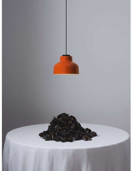 Lampada a sospensione Santa & Cole, dimmerabile, Arancione, Soggiorno, Alluminio