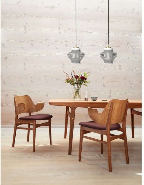 Lampada a sospensione Warm Nordic, Opal Lamella, dimmerabile, Marrone / Ruggine, Sala da pranzo, Metallo, Vintage