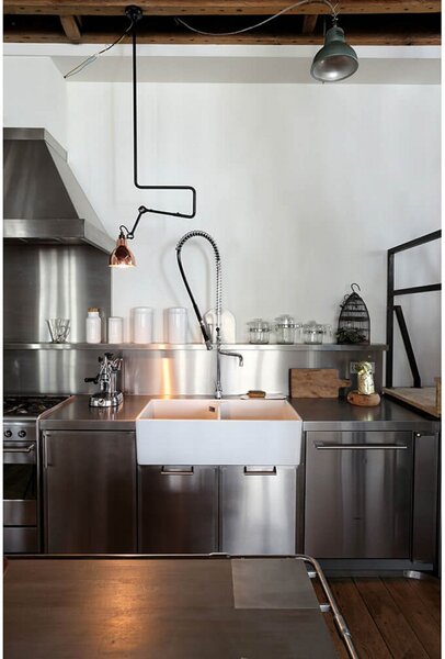 Plafoniera Lampe Gras, Rame, Soggiorno, Metallo, Design