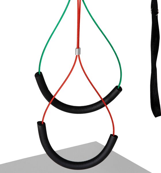 PawHut Braccio da toelettatura pieghevole per animali domestici in acciaio inossidabile con collarino di fissaggio per cani di taglia grande e piccola altezza regolabile max. 74 cm