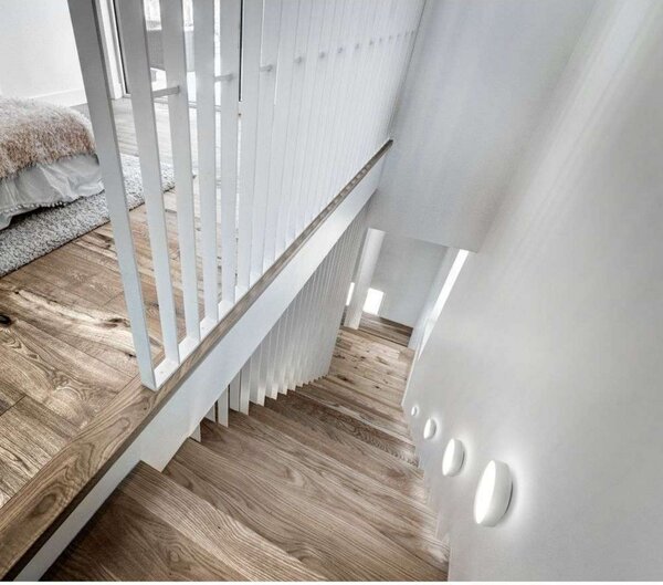 Plafoniera LIGHT-POINT, dimmerabile, Dorato / Ottone, Soggiorno, Alluminio