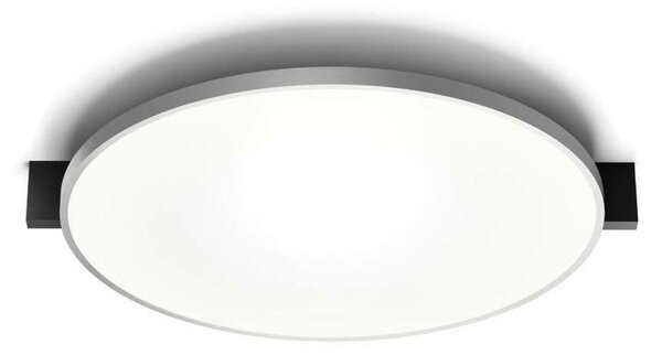 Plafoniera LIGHT-POINT, dimmerabile, Nero, Camera da letto, Alluminio