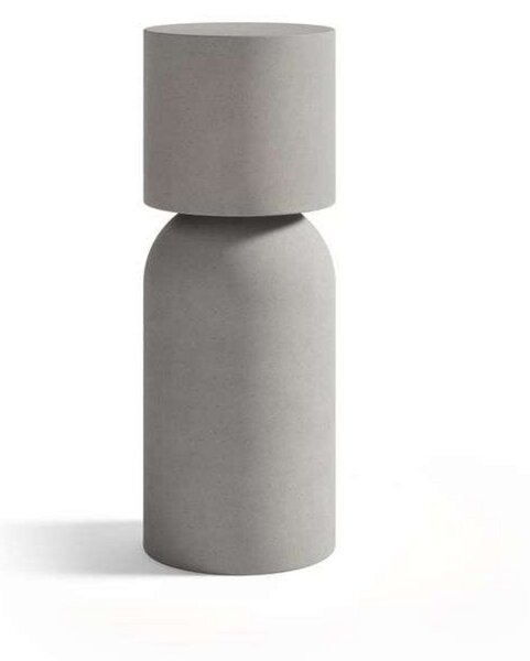 Lampade da esterno Luceplan, dimmerabile, Grigio, Terrazza, Cemento