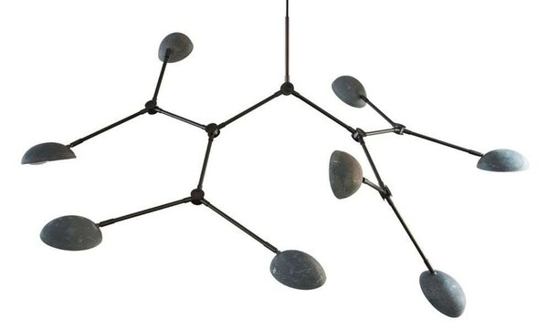 Lampadari 101 COPENHAGEN, Metallizzato, Soggiorno, Metallo