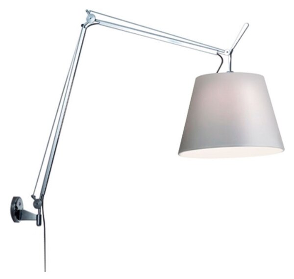 Applique da parete Artemide, dimmerabile, Metallizzato, Soggiorno, Alluminio