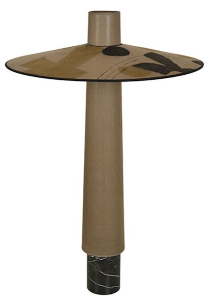 Lampada da terra Forestier, Thésée, Marrone / Ruggine, Soggiorno, Tessuto / Tessile, Boho
