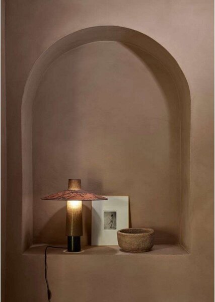 Lampade da tavolo Forestier, Thésée, Marrone / Ruggine, Soggiorno, Tessuto / Tessile, Boho