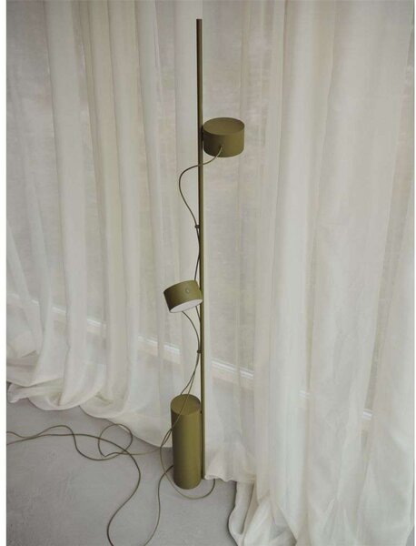 Lampada da terra Muuto, dimmerabile, Marrone / Ruggine, Soggiorno, Metallo