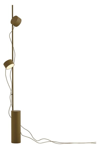 Lampada da terra Muuto, dimmerabile, Marrone / Ruggine, Soggiorno, Metallo