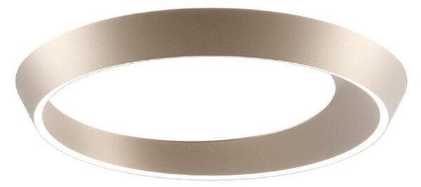 Plafoniera Lodes, dimmerabile, Dorato / Ottone, Camera da letto, Alluminio