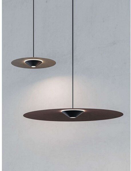 Lampada a sospensione Diesel Living with Lodes, dimmerabile, Marrone / Ruggine, Cucina, Metallo