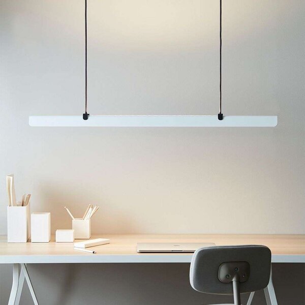 Lampada a sospensione Belid, Bianco, Soggiorno