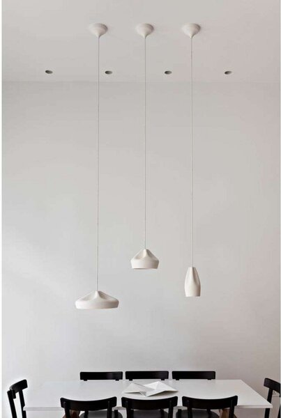 Lampada a sospensione MARSET, Rosso, Soggiorno, Ceramica