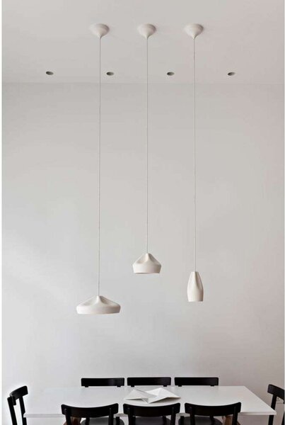 Lampada a sospensione MARSET, Nero, Sala da pranzo, Ceramica