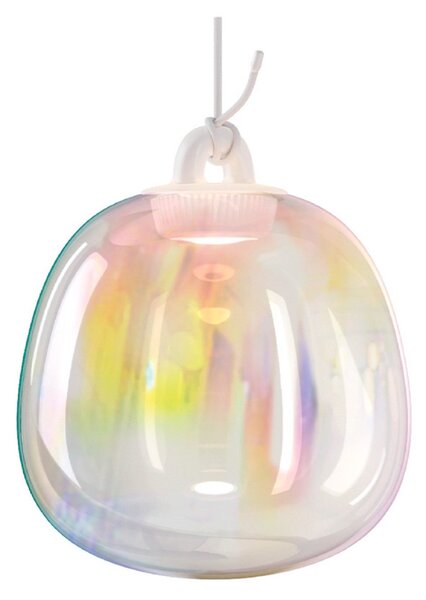 Lampada a sospensione Lodes, Multicolore, Soggiorno, Vetro