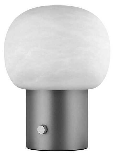 Lampade da tavolo Blomus, Grigio, Soggiorno, Alluminio