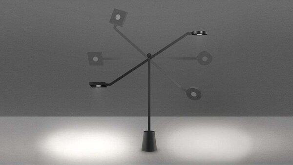 Lampade da tavolo Artemide, Nero, Soggiorno, Alluminio