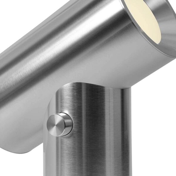 Lampade da tavolo Muuto, Metallizzato, Camera da letto, Alluminio