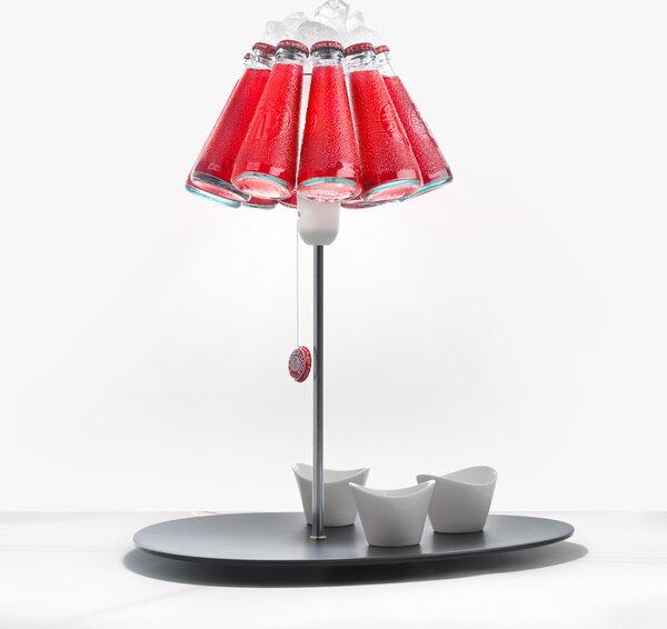 Lampade da tavolo Ingo Maurer, Campari Bar, Rosso, Soggiorno, Vetro, Design