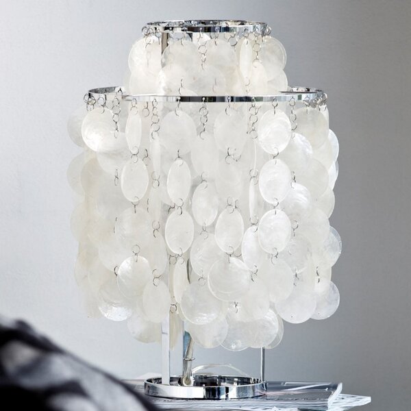 Lampade da tavolo Verpan, Fun 2TM, Beige, Soggiorno, Pietra, Design