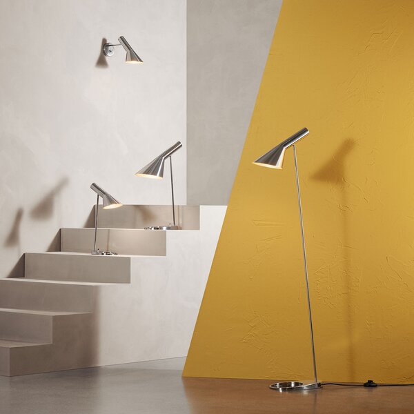 Lampade da tavolo Louis Poulsen, AJ, Metallizzato, Soggiorno, Metallo, Design