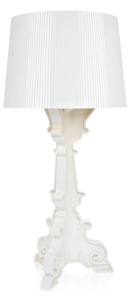 Lampade da tavolo Kartell, Bourgie, dimmerabile, Bianco, Soggiorno, Plastica, Design