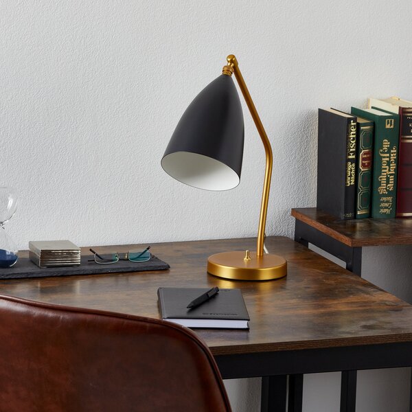 Lampade da tavolo GUBI, Gräshoppa, Nero, Soggiorno, Metallo, Design