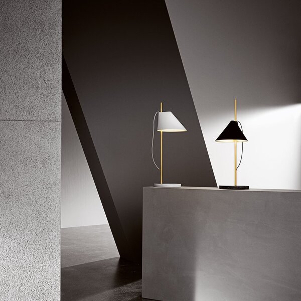 Lampade da tavolo Louis Poulsen, Yuh Brass, dimmerabile, Bianco, Camera da letto, Metallo, Design