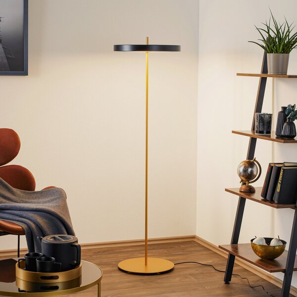 Lampada da terra UMAGE, Asteria floor, dimmerabile, Nero, Soggiorno, Metallo, Design