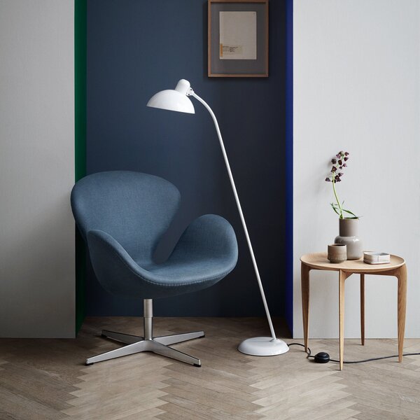 Lampada da terra FRITZ HANSEN, Kaiser Idell 6556-F, Bianco, Soggiorno, Metallo, Design