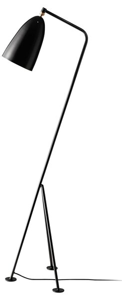 Lampada da terra GUBI, Gräshoppa, Nero, Soggiorno, Metallo, Design