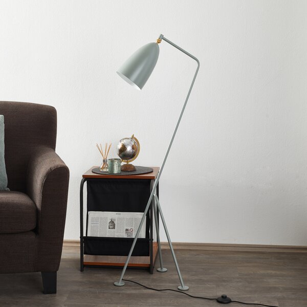 Lampada da terra GUBI, Gräshoppa, Blu, Soggiorno, Metallo, Design