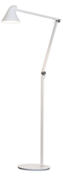Lampada da terra Louis Poulsen, NJP, dimmerabile, Bianco, Soggiorno, Metallo, Design