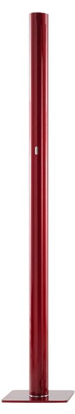 Lampada da terra Artemide, Ilio, dimmerabile, Rosso, Soggiorno, Metallo, Design