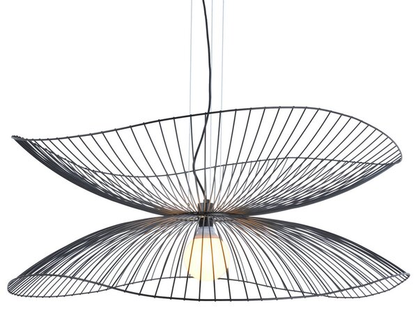Lampada a sospensione Forestier, Libellule L, dimmerabile, Nero, Soggiorno, Metallo, Design