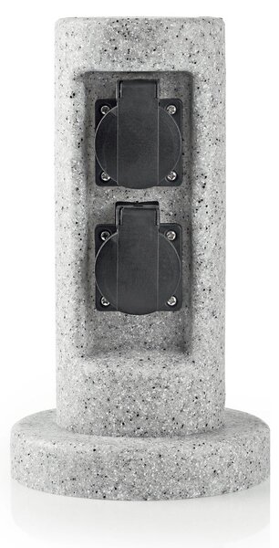 Colonnina elettrica per presa per esterni (altezza 27 cm) - Hilight